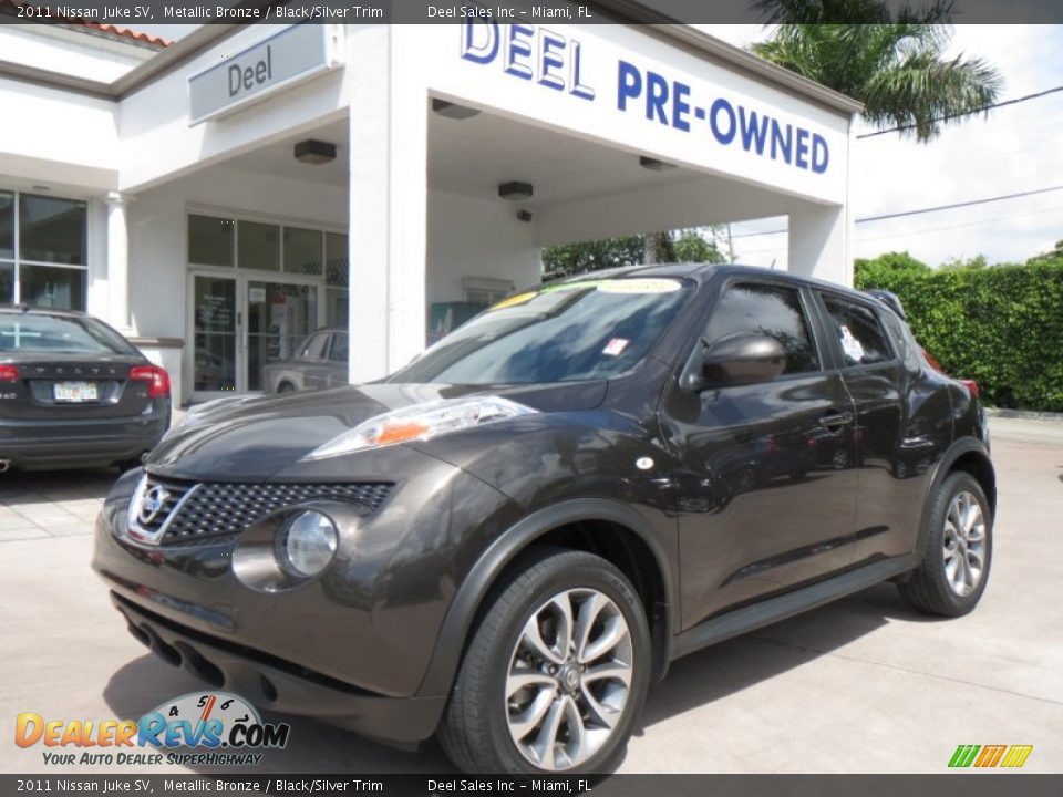 2011 Nissan Juke SV Metallic Bronze / Black/Silver Trim Photo #1
