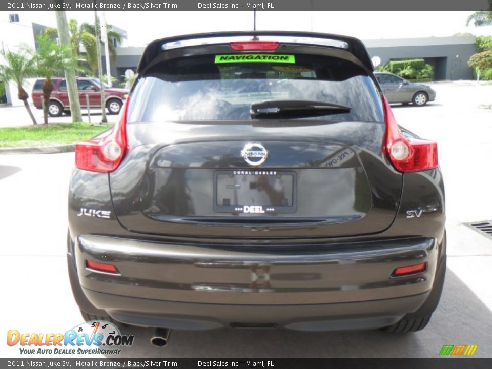 2011 Nissan Juke SV Metallic Bronze / Black/Silver Trim Photo #4