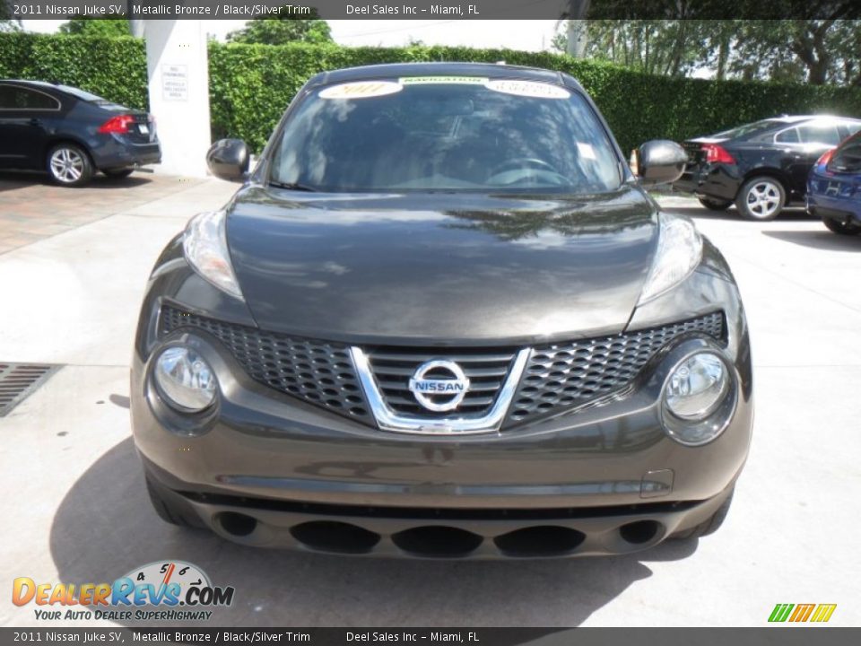 2011 Nissan Juke SV Metallic Bronze / Black/Silver Trim Photo #8