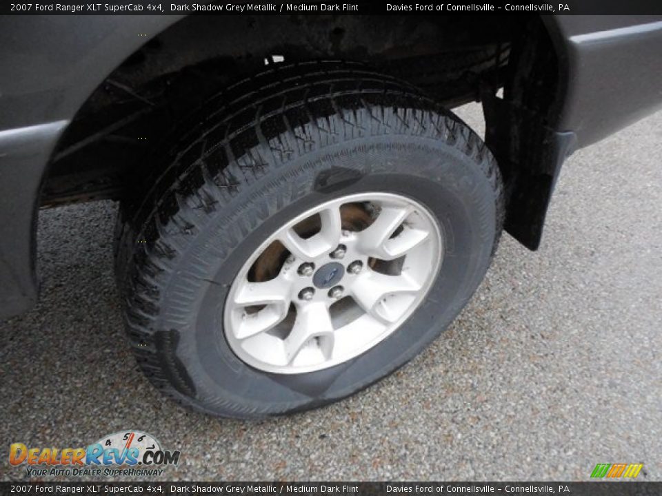 2007 Ford Ranger XLT SuperCab 4x4 Dark Shadow Grey Metallic / Medium Dark Flint Photo #7