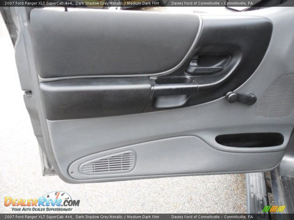2007 Ford Ranger XLT SuperCab 4x4 Dark Shadow Grey Metallic / Medium Dark Flint Photo #8