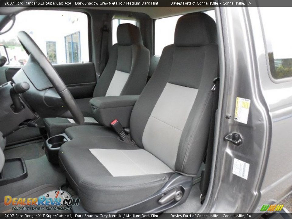 2007 Ford Ranger XLT SuperCab 4x4 Dark Shadow Grey Metallic / Medium Dark Flint Photo #9