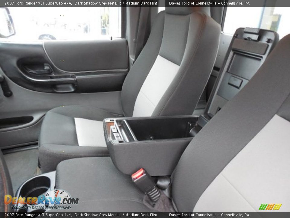 2007 Ford Ranger XLT SuperCab 4x4 Dark Shadow Grey Metallic / Medium Dark Flint Photo #11