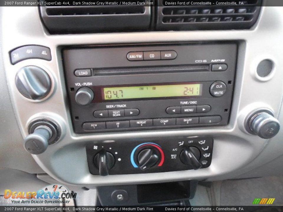 2007 Ford Ranger XLT SuperCab 4x4 Dark Shadow Grey Metallic / Medium Dark Flint Photo #13