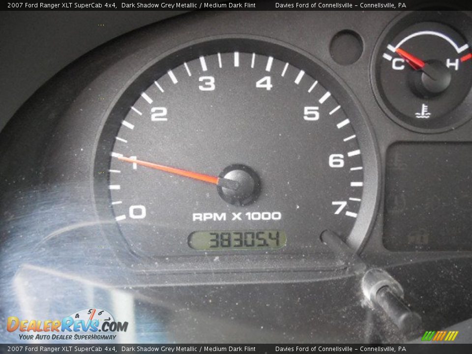 2007 Ford Ranger XLT SuperCab 4x4 Dark Shadow Grey Metallic / Medium Dark Flint Photo #15