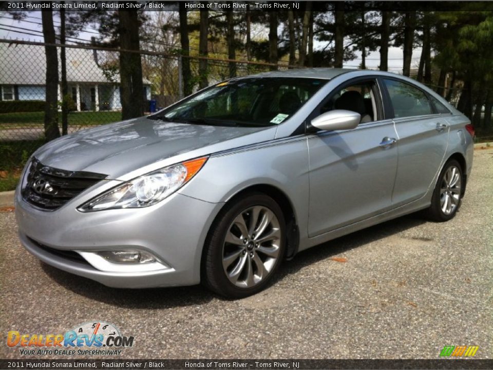 2011 Hyundai Sonata Limited Radiant Silver / Black Photo #1