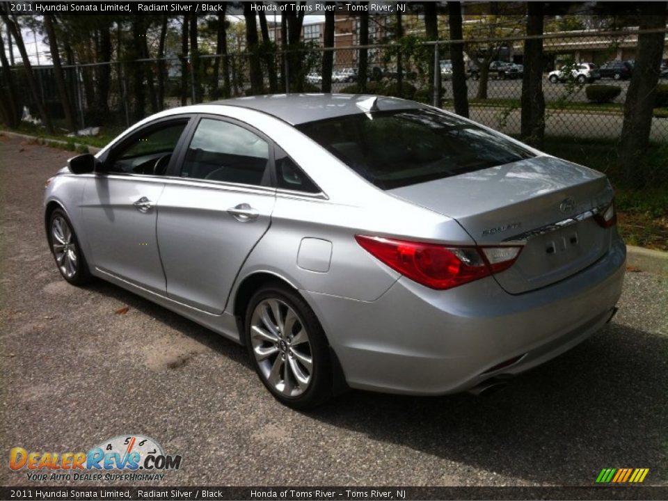 2011 Hyundai Sonata Limited Radiant Silver / Black Photo #5