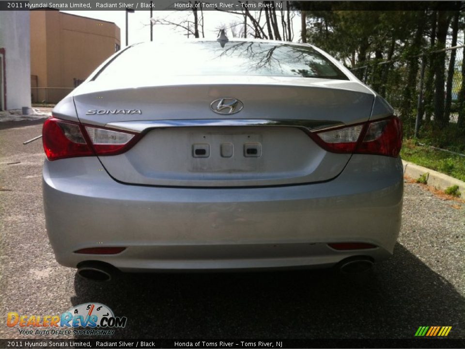 2011 Hyundai Sonata Limited Radiant Silver / Black Photo #6