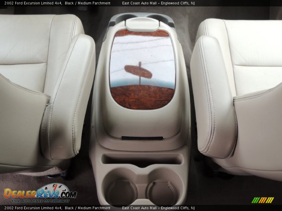 2002 Ford Excursion Limited 4x4 Black / Medium Parchment Photo #12