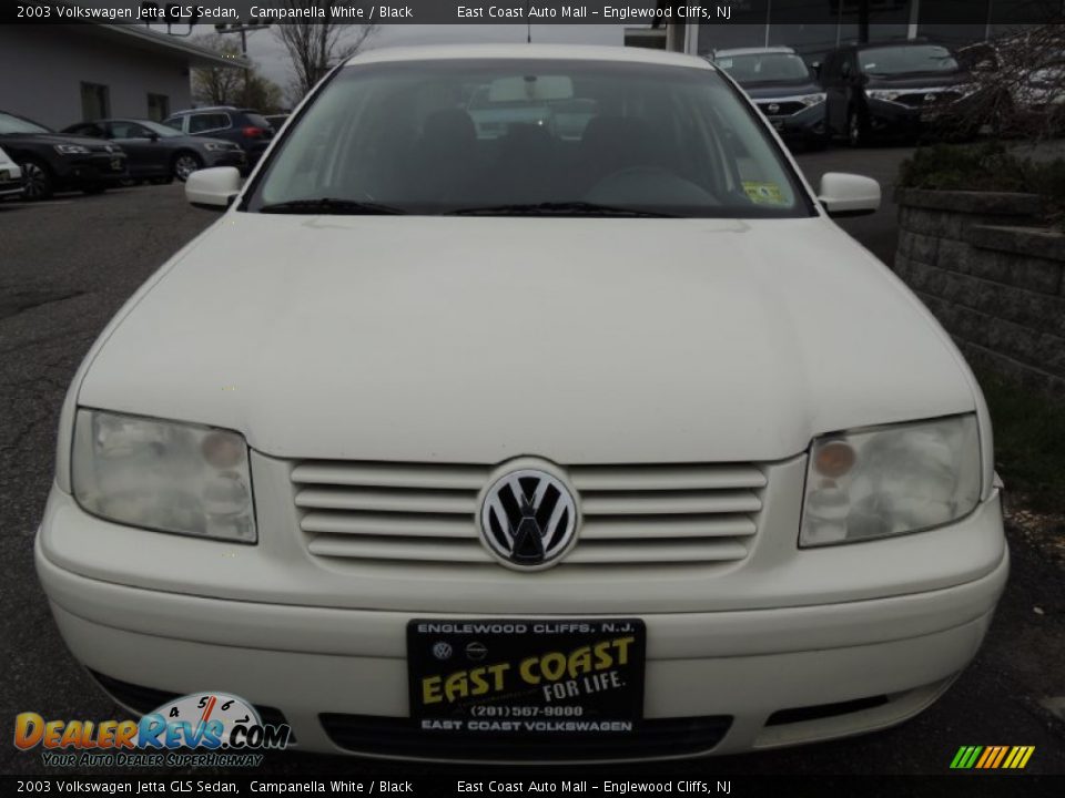 2003 Volkswagen Jetta GLS Sedan Campanella White / Black Photo #2
