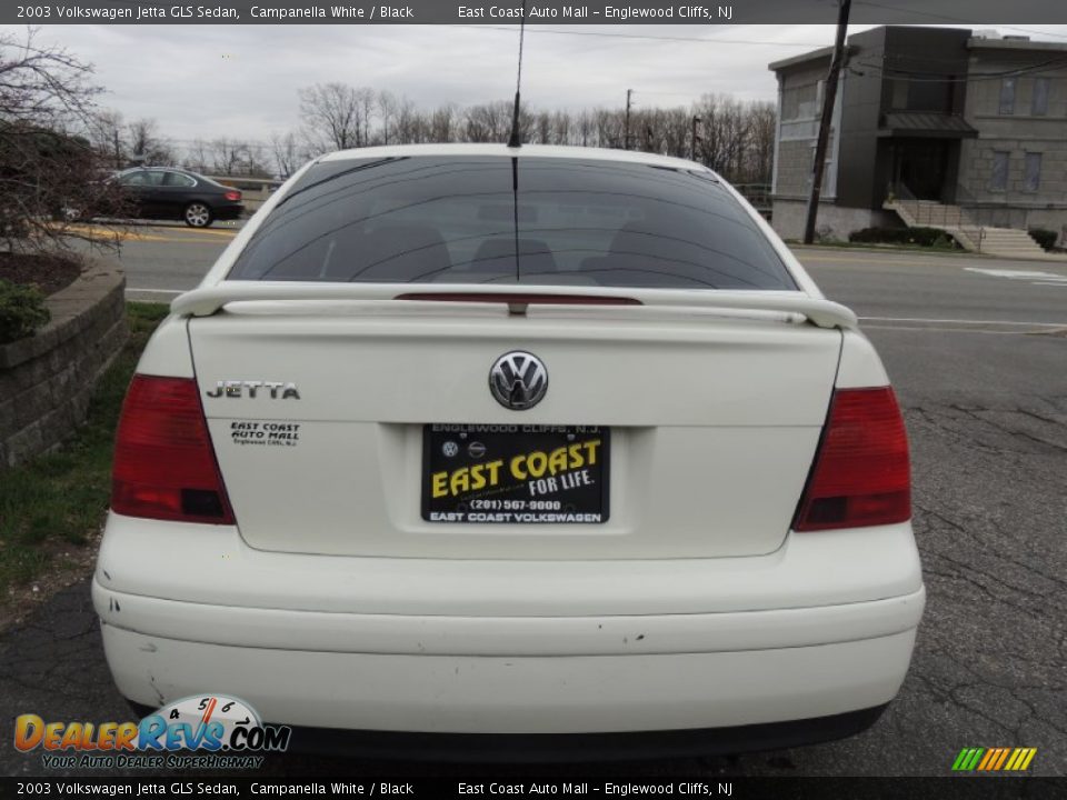 2003 Volkswagen Jetta GLS Sedan Campanella White / Black Photo #5