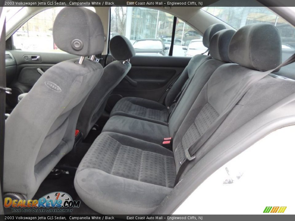 2003 Volkswagen Jetta GLS Sedan Campanella White / Black Photo #9