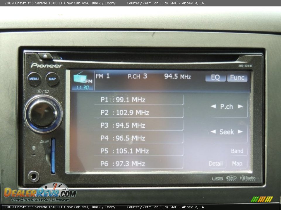 2009 Chevrolet Silverado 1500 LT Crew Cab 4x4 Black / Ebony Photo #14