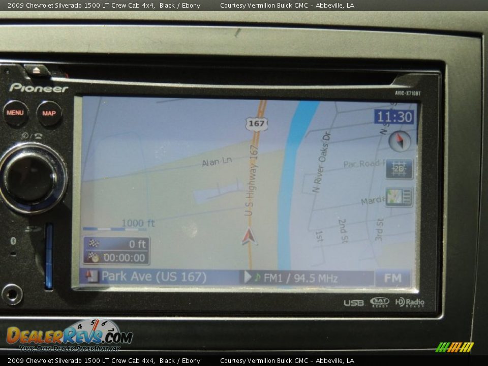 2009 Chevrolet Silverado 1500 LT Crew Cab 4x4 Black / Ebony Photo #15