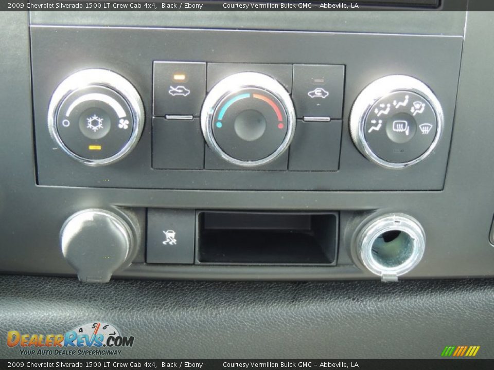 2009 Chevrolet Silverado 1500 LT Crew Cab 4x4 Black / Ebony Photo #16
