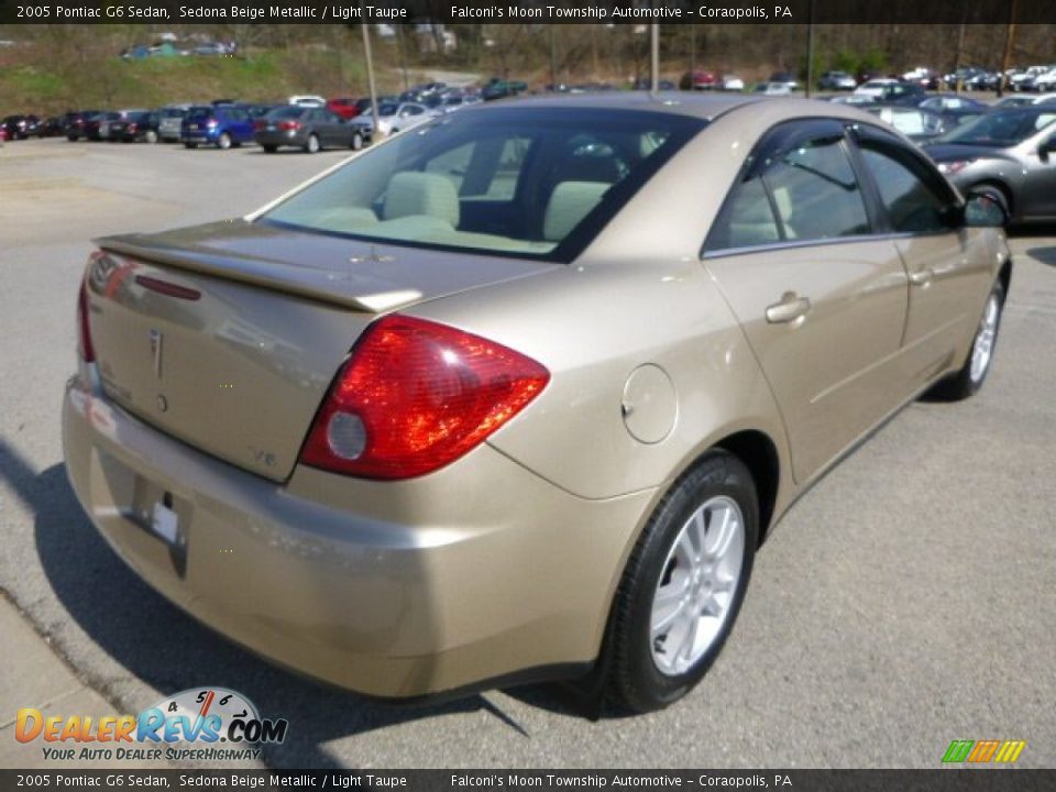 2005 Pontiac G6 Sedan Sedona Beige Metallic / Light Taupe Photo #3