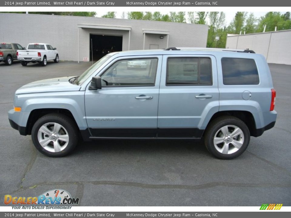 Winter Chill Pearl 2014 Jeep Patriot Limited Photo #3