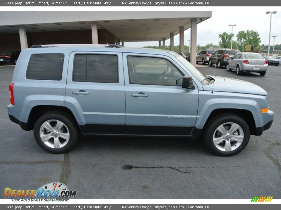 Winter Chill Pearl 2014 Jeep Patriot Limited Photo #6