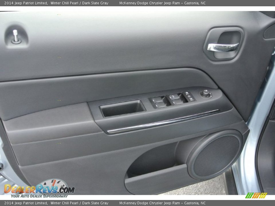 2014 Jeep Patriot Limited Winter Chill Pearl / Dark Slate Gray Photo #9