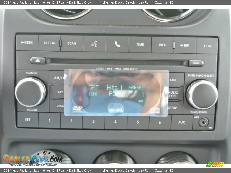 Audio System of 2014 Jeep Patriot Limited Photo #13