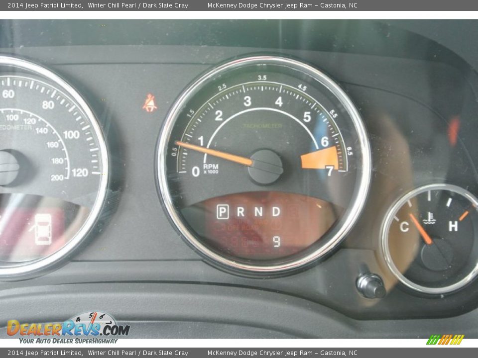 2014 Jeep Patriot Limited Winter Chill Pearl / Dark Slate Gray Photo #15
