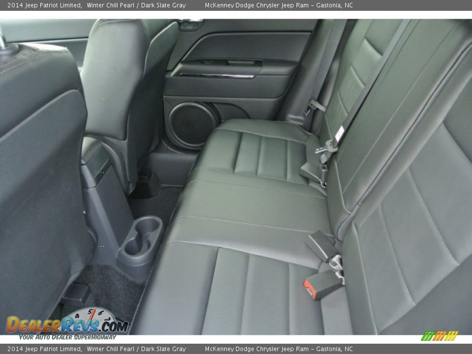 2014 Jeep Patriot Limited Winter Chill Pearl / Dark Slate Gray Photo #16
