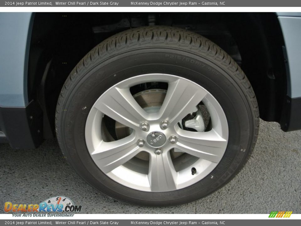 2014 Jeep Patriot Limited Winter Chill Pearl / Dark Slate Gray Photo #20
