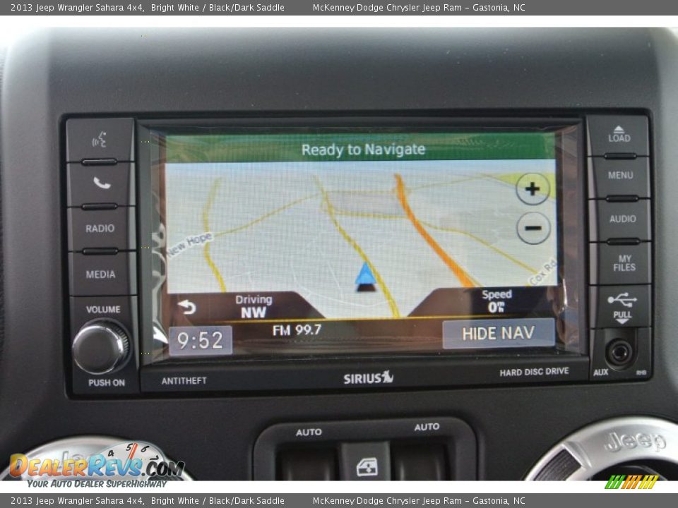 Navigation of 2013 Jeep Wrangler Sahara 4x4 Photo #15