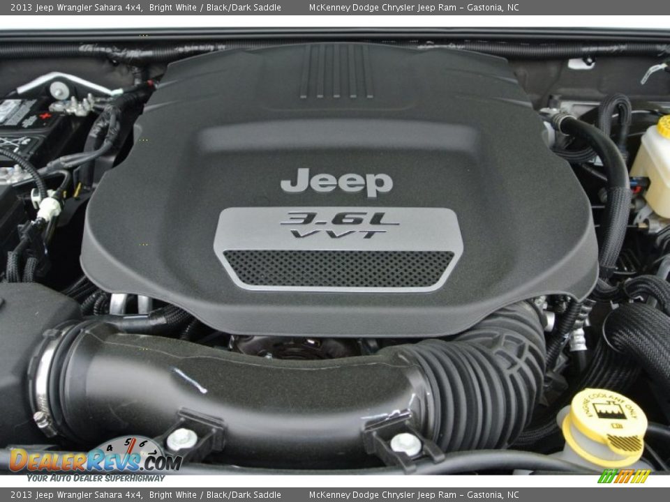 2013 Jeep Wrangler Sahara 4x4 3.6 Liter DOHC 24-Valve VVT Pentastar V6 Engine Photo #23