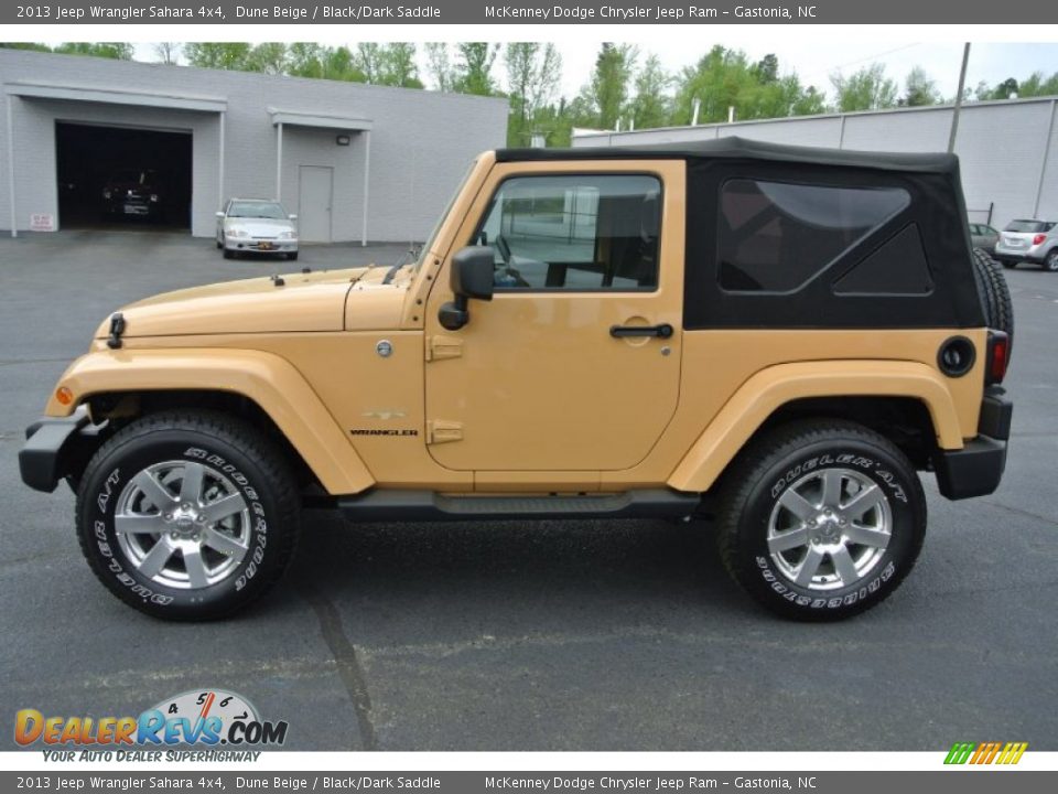 Dune Beige 2013 Jeep Wrangler Sahara 4x4 Photo #3