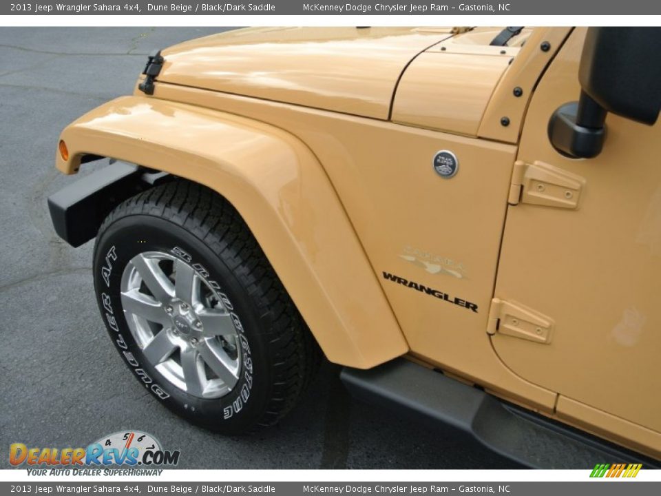 2013 Jeep Wrangler Sahara 4x4 Dune Beige / Black/Dark Saddle Photo #7