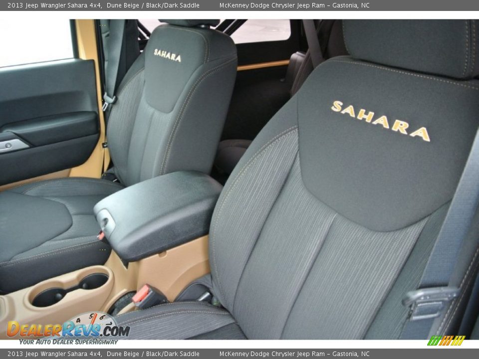 2013 Jeep Wrangler Sahara 4x4 Dune Beige / Black/Dark Saddle Photo #10