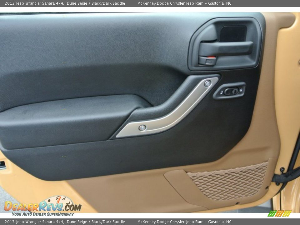 Door Panel of 2013 Jeep Wrangler Sahara 4x4 Photo #11
