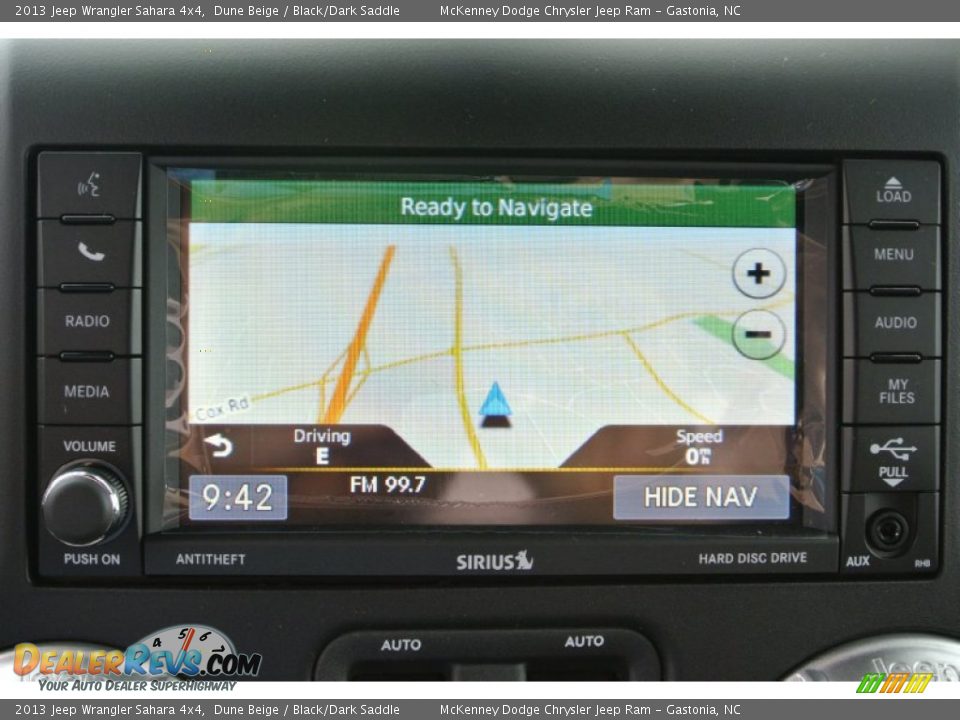 Navigation of 2013 Jeep Wrangler Sahara 4x4 Photo #16
