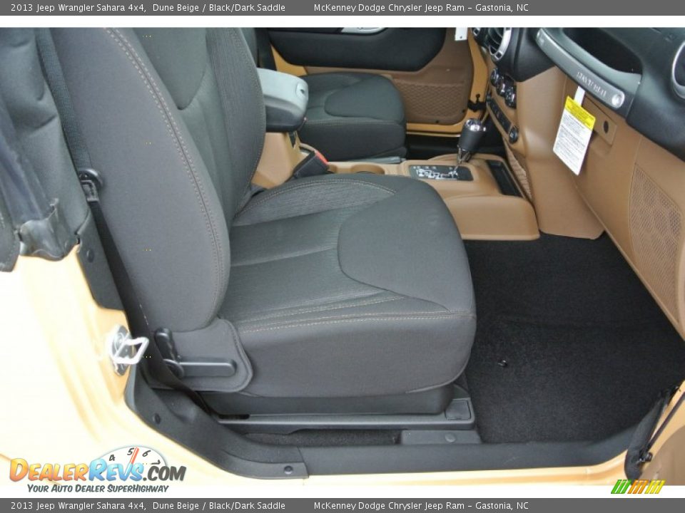 2013 Jeep Wrangler Sahara 4x4 Dune Beige / Black/Dark Saddle Photo #21