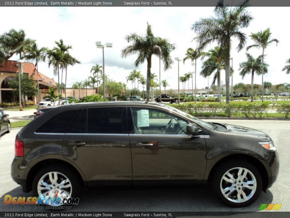 2011 Ford Edge Limited Earth Metallic / Medium Light Stone Photo #5