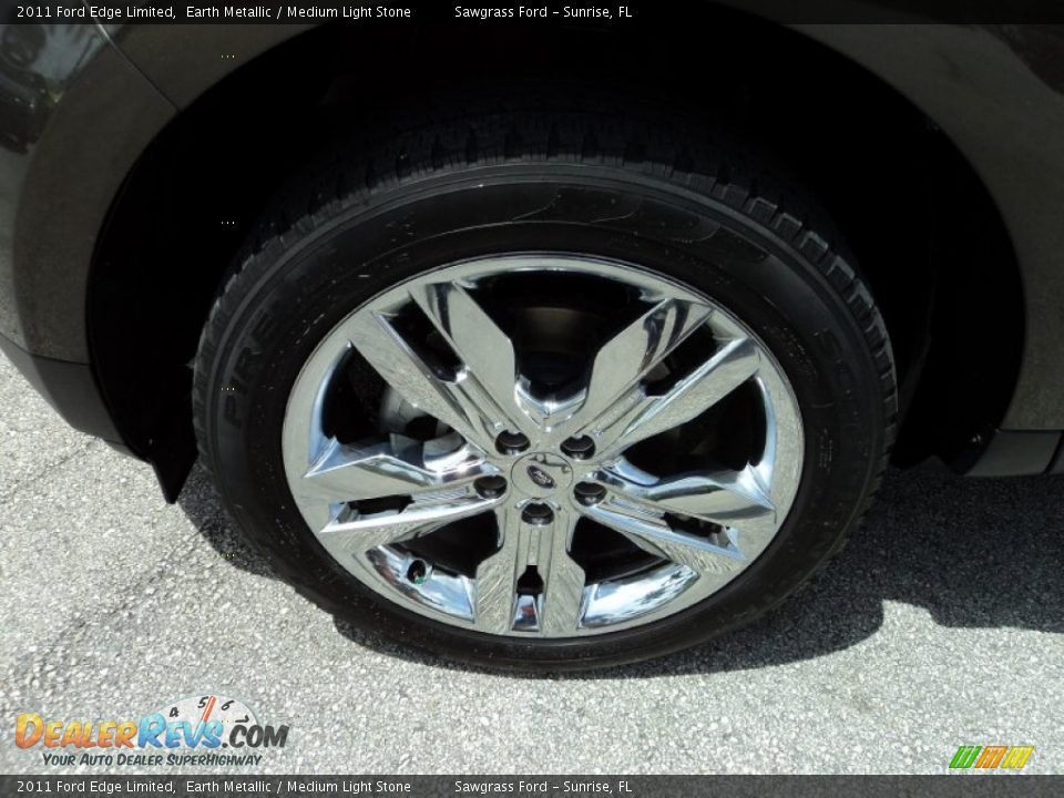 2011 Ford Edge Limited Earth Metallic / Medium Light Stone Photo #11