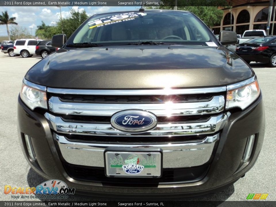 2011 Ford Edge Limited Earth Metallic / Medium Light Stone Photo #15