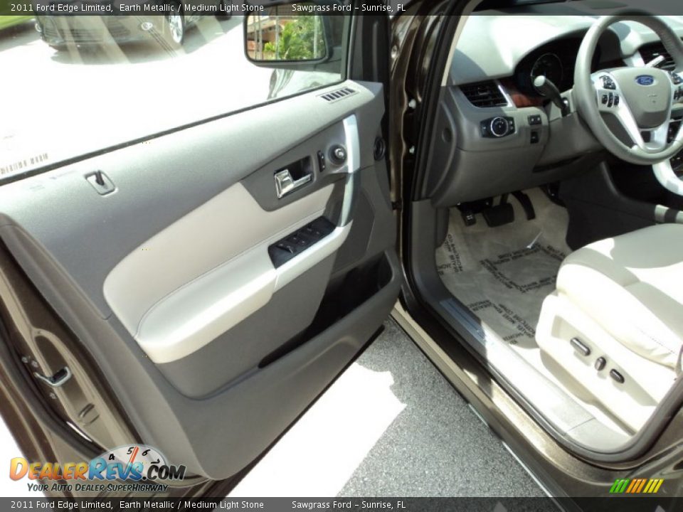 2011 Ford Edge Limited Earth Metallic / Medium Light Stone Photo #17