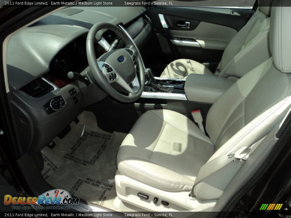 2011 Ford Edge Limited Earth Metallic / Medium Light Stone Photo #18