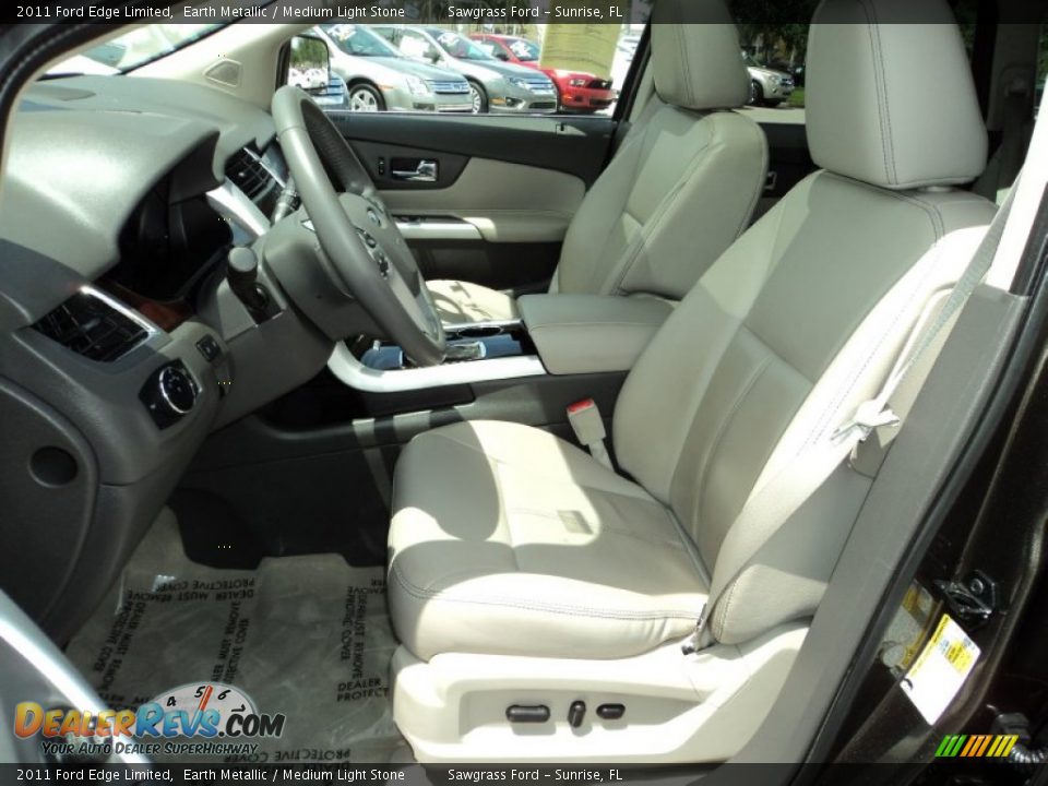 2011 Ford Edge Limited Earth Metallic / Medium Light Stone Photo #19