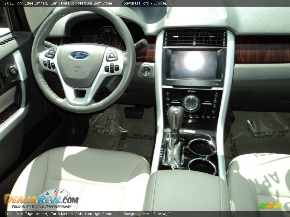 2011 Ford Edge Limited Earth Metallic / Medium Light Stone Photo #25