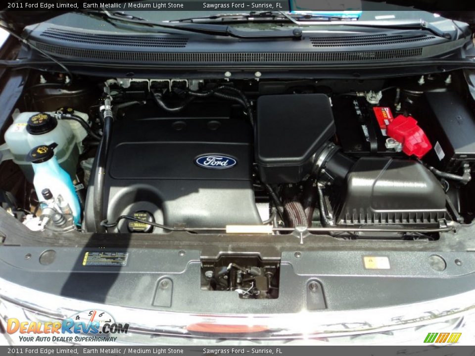 2011 Ford Edge Limited Earth Metallic / Medium Light Stone Photo #30