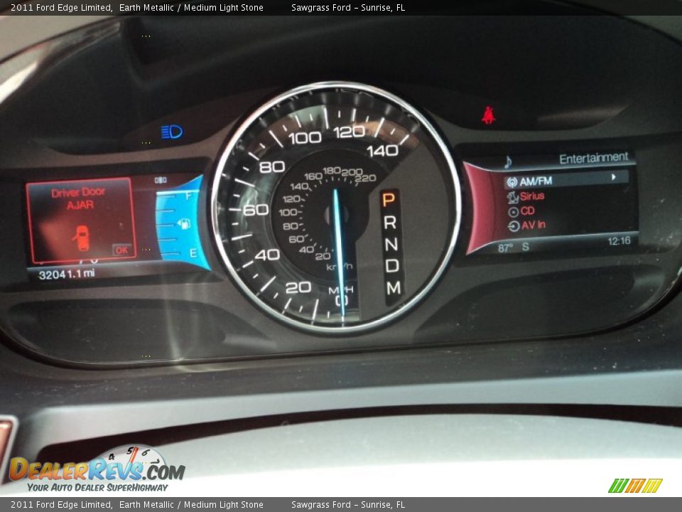 2011 Ford Edge Limited Earth Metallic / Medium Light Stone Photo #32