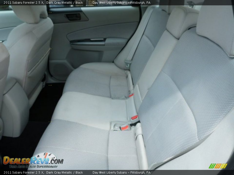 2011 Subaru Forester 2.5 X Dark Gray Metallic / Black Photo #11