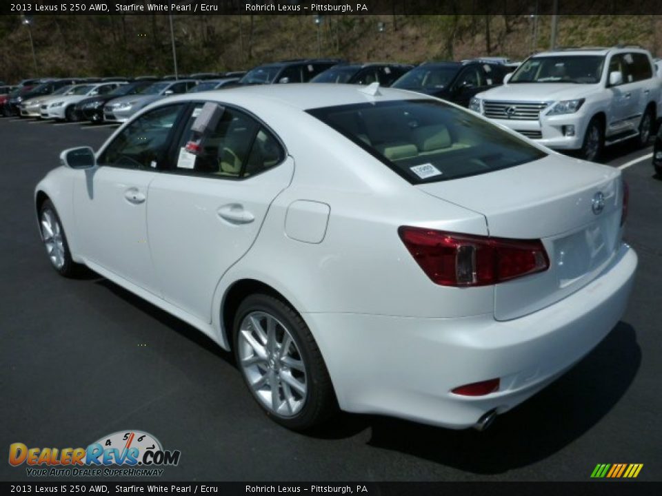 2013 Lexus IS 250 AWD Starfire White Pearl / Ecru Photo #2