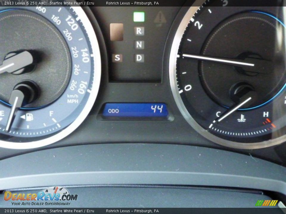 2013 Lexus IS 250 AWD Starfire White Pearl / Ecru Photo #20
