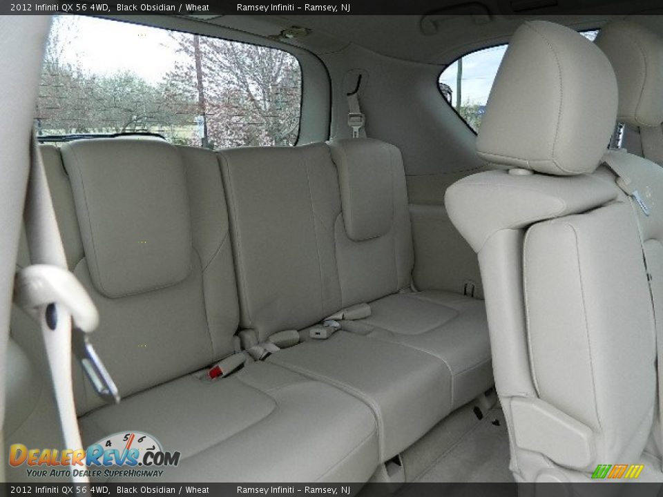 Rear Seat of 2012 Infiniti QX 56 4WD Photo #18