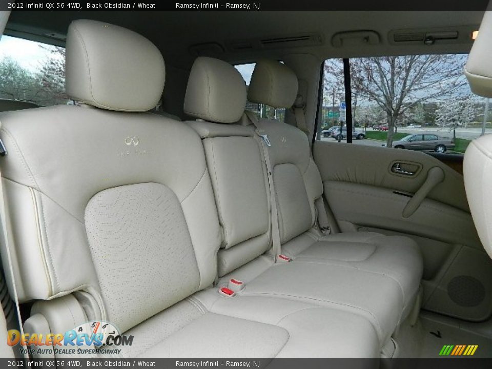 Rear Seat of 2012 Infiniti QX 56 4WD Photo #19