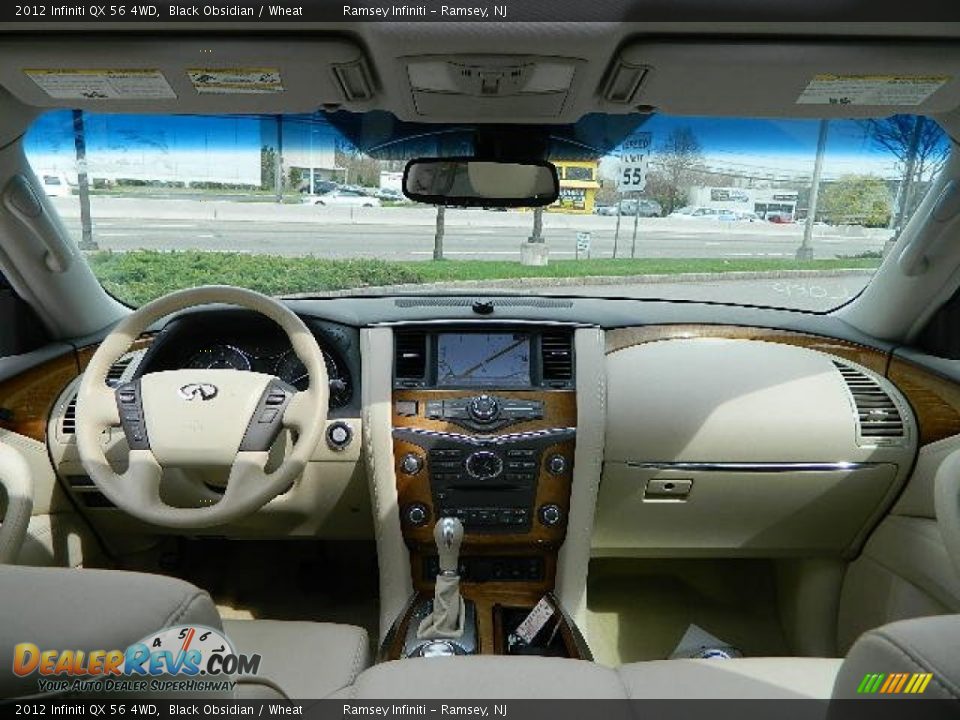 Dashboard of 2012 Infiniti QX 56 4WD Photo #21